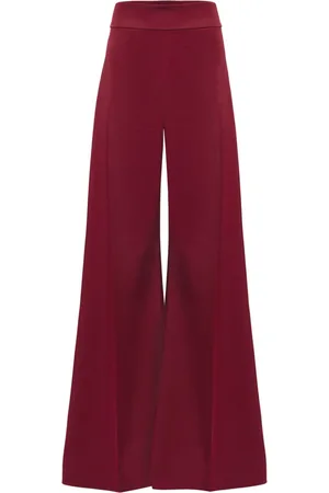 Carolina Herrera Satin palazzo trousers