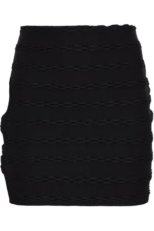 AMIR SLAMA Cut out-detail mini skirt