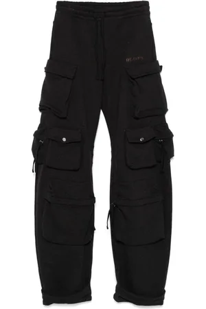 The Attico Long faded track pants