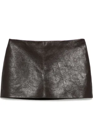 Khaite The Jett mini skirt