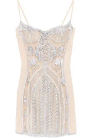The Attico Corset mini dress