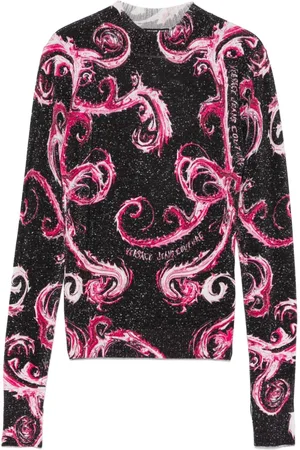VERSACE Lurex sweater