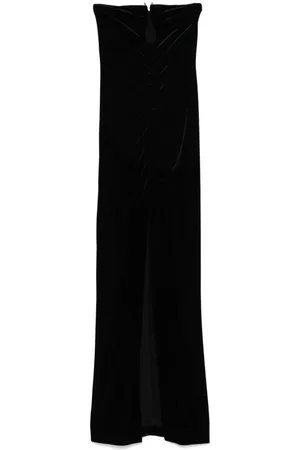 NISSA Velvet maxi dress