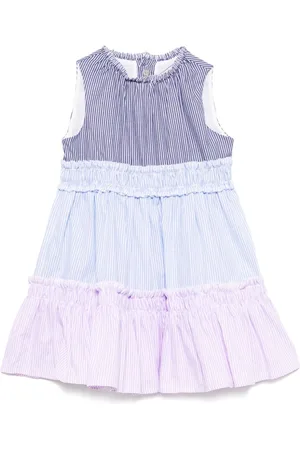 Il gufo Striped dress