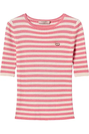 Twin-Set Striped short-sleeve T-shirt