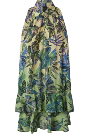 Pinko Floral-print maxi dress