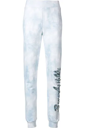 Philipp Plein Beverly Hills crystal embellished track pants