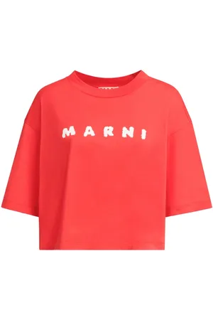 Marni Cotton cropped T-shirt