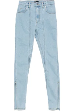 MUGLER Slit jeans