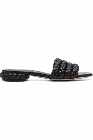 Gianvito Rossi Braided detail sandals