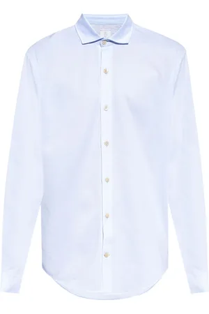 ELEVENTY Cutaway collar shirt