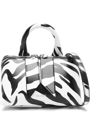 The Attico Zebra-print tote bag