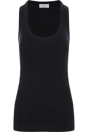 Brunello Cucinelli Ribbed tank top