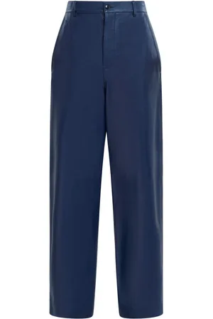 Marni Leather straight-leg trousers