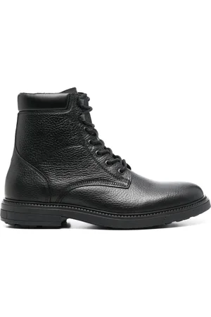 Tommy Hilfiger Pebbled-leather boots