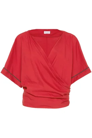 Brunello Cucinelli Monili-detail blouse