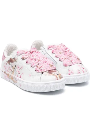MONNALISA X Disney Bambi-print sneakers