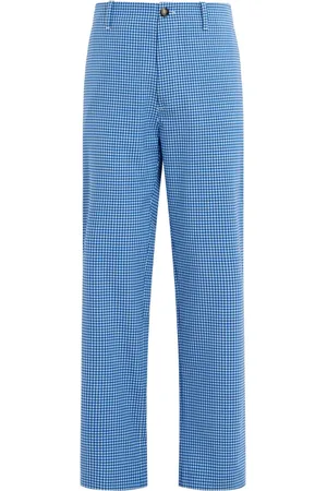 Marni Check pattern trousers