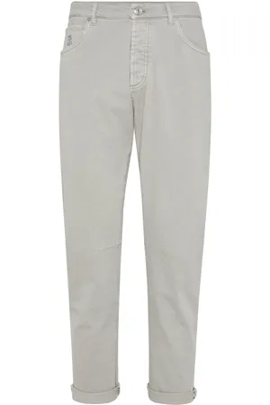 Brunello Cucinelli Dyed straight jeans