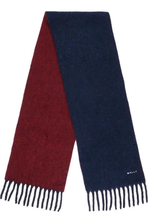 Bally Logo-embroidered scarf