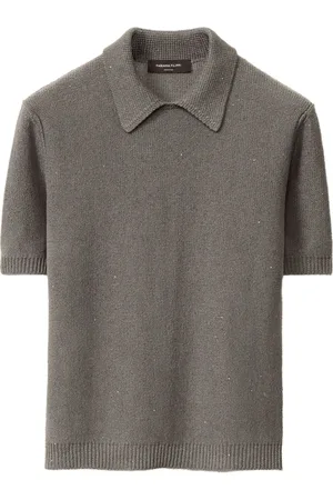 Fabiana Filippi Fine-knit polo top