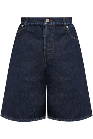 Burberry Appliqué denim shorts