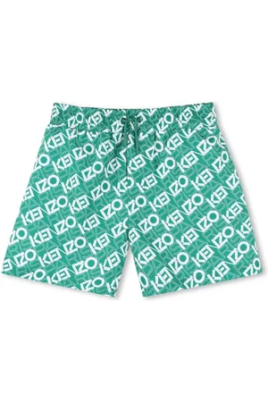 Kenzo All-over logo-print swimming shorts