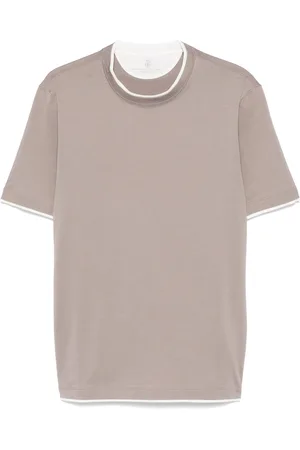 Brunello Cucinelli Layered-detail T-shirt