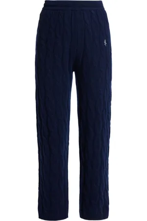 Sporty & Rich Cable-knit trousers