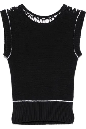 Maison Margiela Open-knit vest