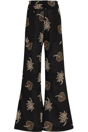 Brigitte Floral-print trousers