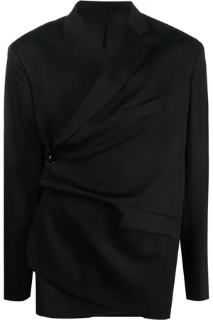 MARTINE ROSE Wrap-design blazer