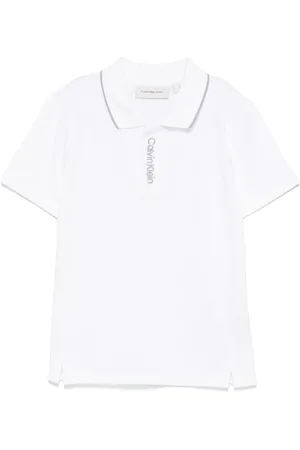 Calvin Klein Logo-embroidered polo shirt