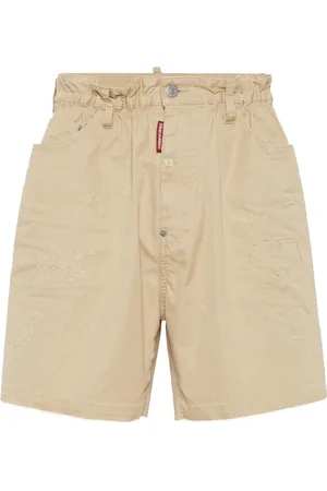 Dsquared2 Stitched cotton shorts