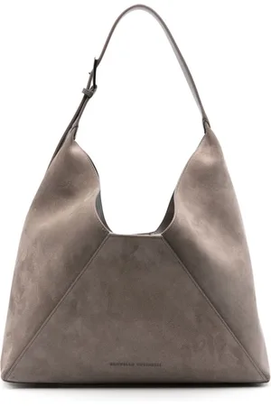 Brunello Cucinelli Suede shoulder bag