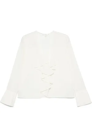 Frame Ruffle-detailing blouse