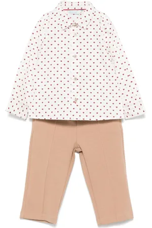 Abel & Lula Piqué trousers set