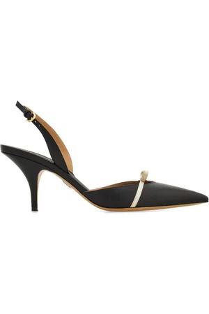 Salvatore Ferragamo 70mm leather slingback pumps