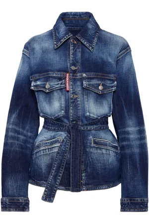 Dsquared2 Belted denim jacket