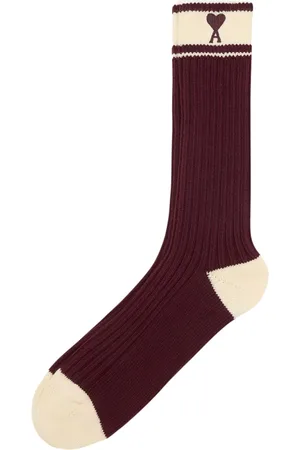 Ami Ami de Coeur striped socks