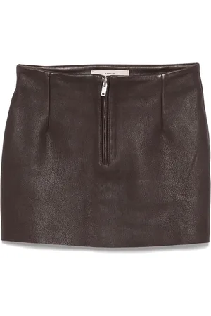REMAIN Leather mini skirt