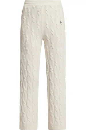 Sporty & Rich Cable-knit trousers