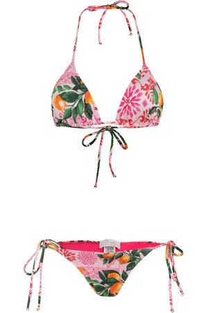 Brigitte Floral-print bikini