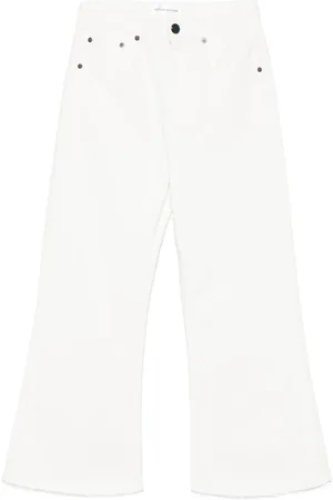 Victoria Beckham Logo-patch jeans