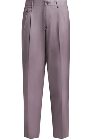 Etro Tapered wool trousers