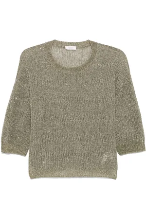 PESERICO SIGN Sequin-embellished sweater
