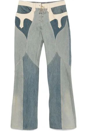 Marine Serre Flared jeans