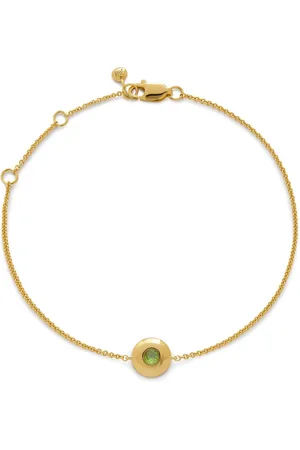 Monica Vinader 18kt yellow vermeil August Birthstone bracelet