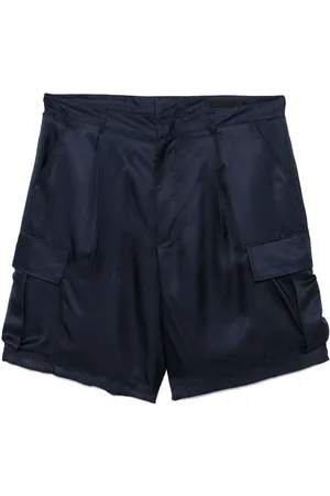 Prada Silk cargo shorts