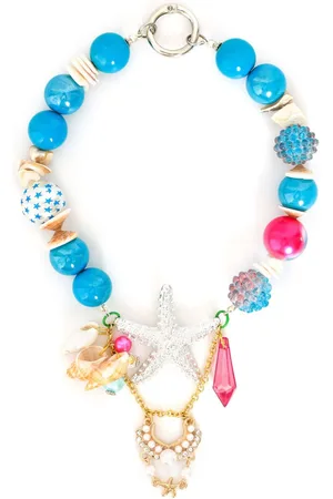 AMIR SLAMA Appliqué-detail necklace